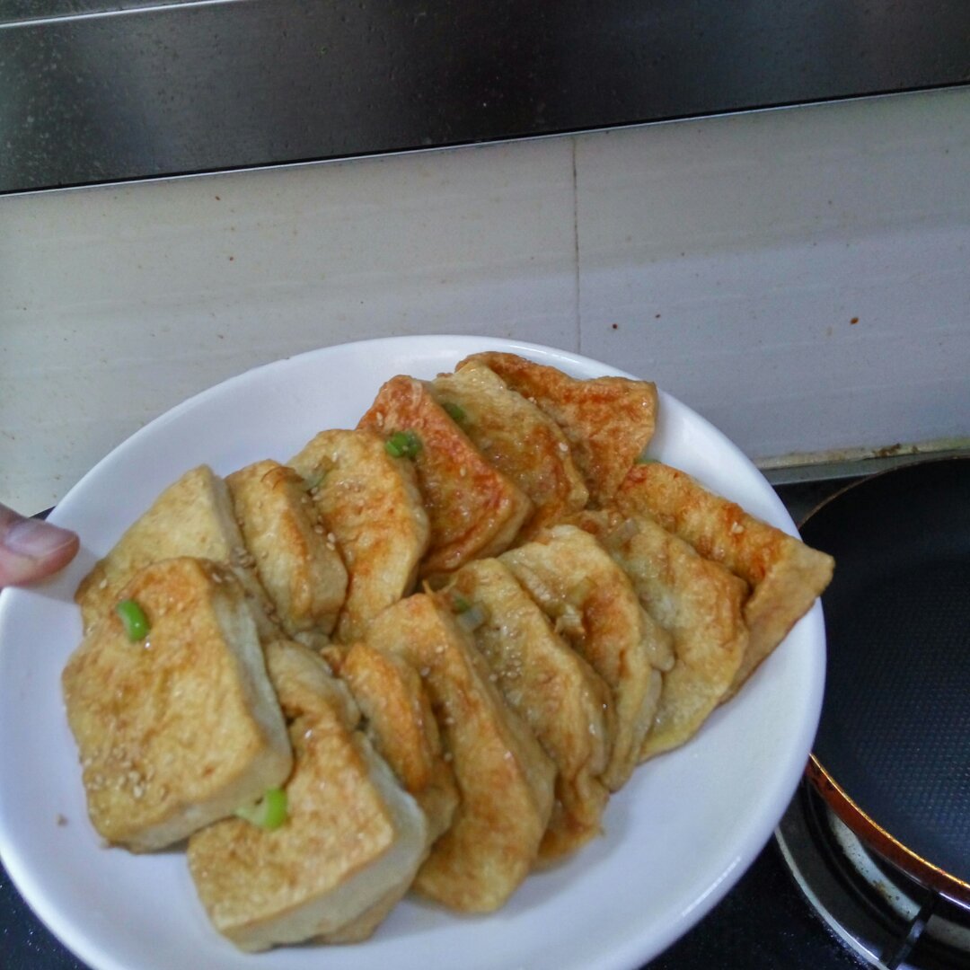 蚝油煎豆腐