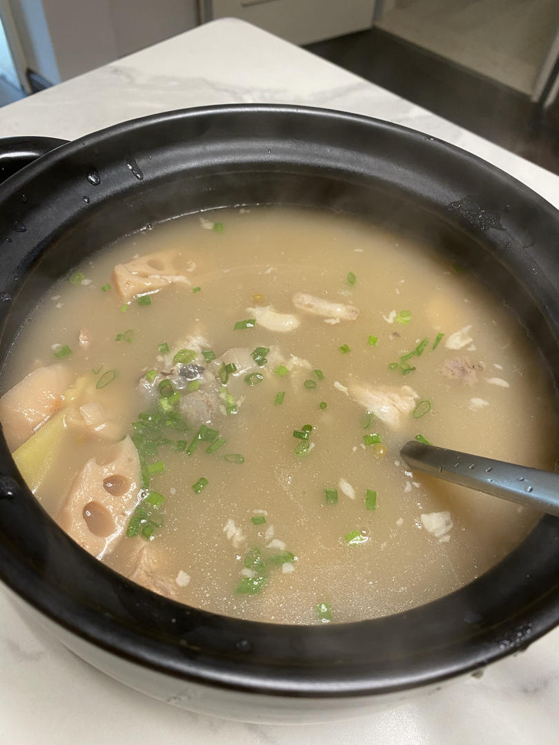 绿豆莲藕排骨汤