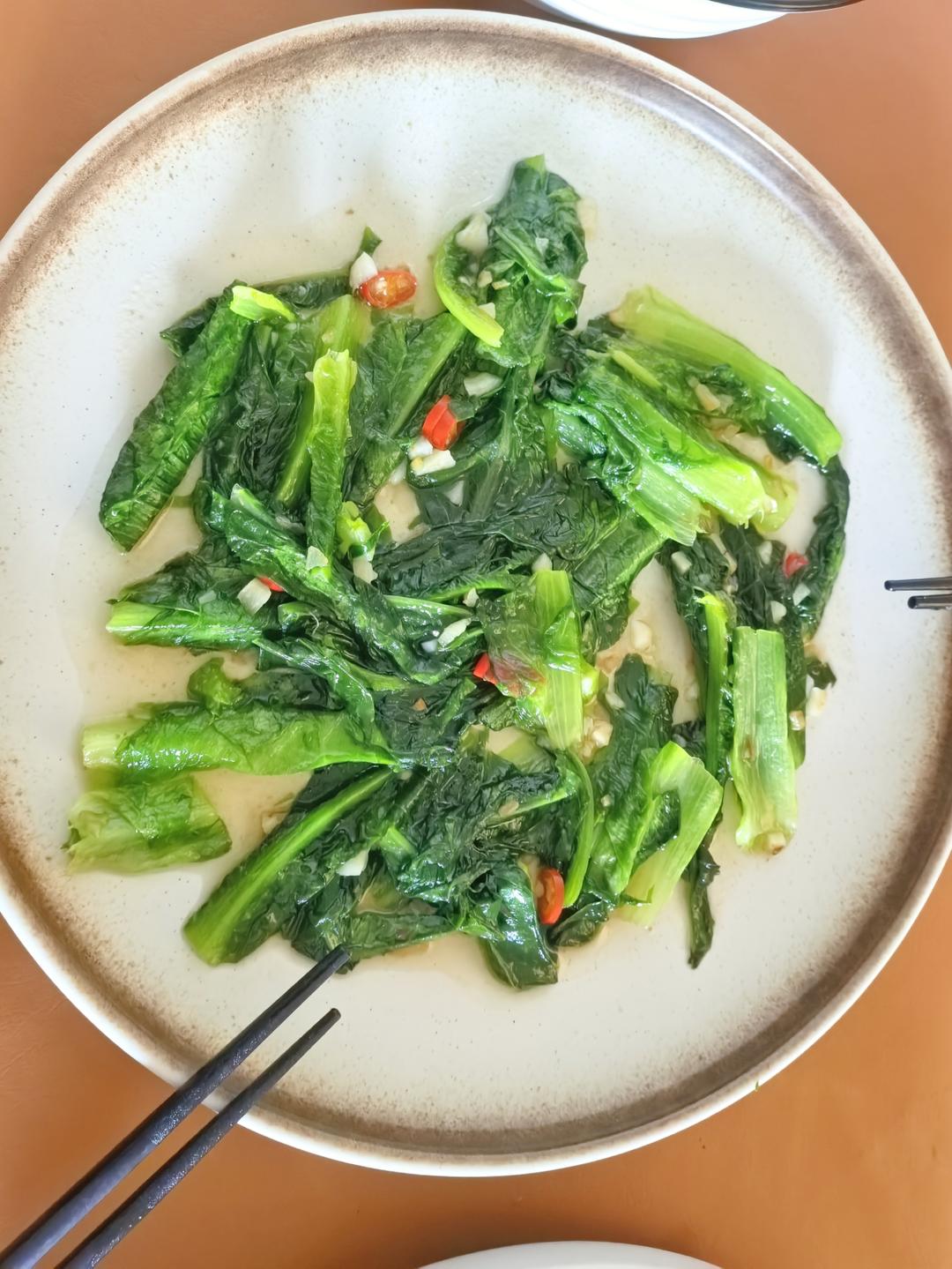 蒜蓉油麦菜（蚝油）
