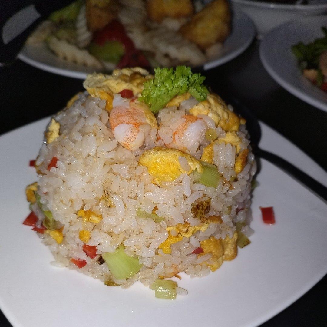 炒米饭蛋炒饭二十分钟快手家常