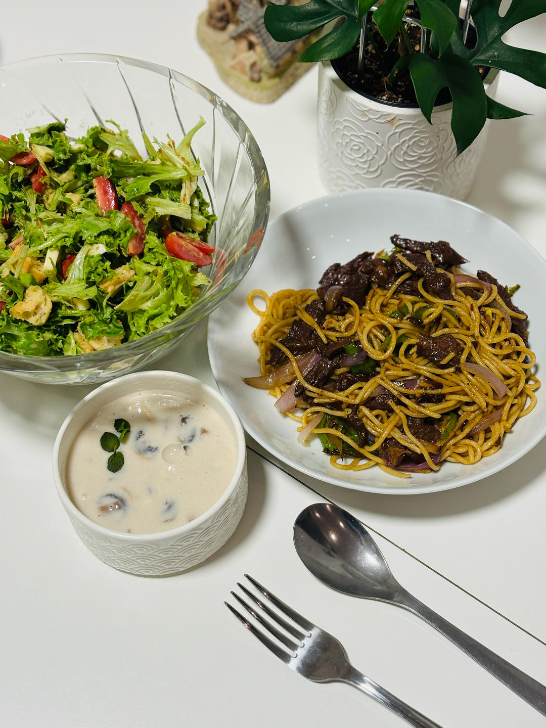 比餐厅好吃的黑椒牛柳意面🍝零失败简单教程