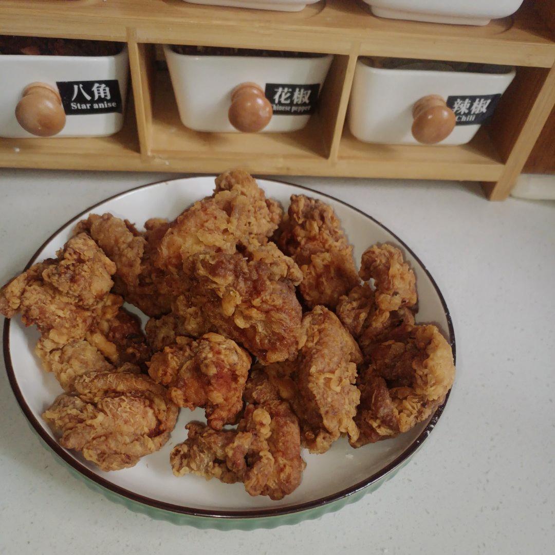 家庭版劲脆炸鸡块，无需炸鸡粉