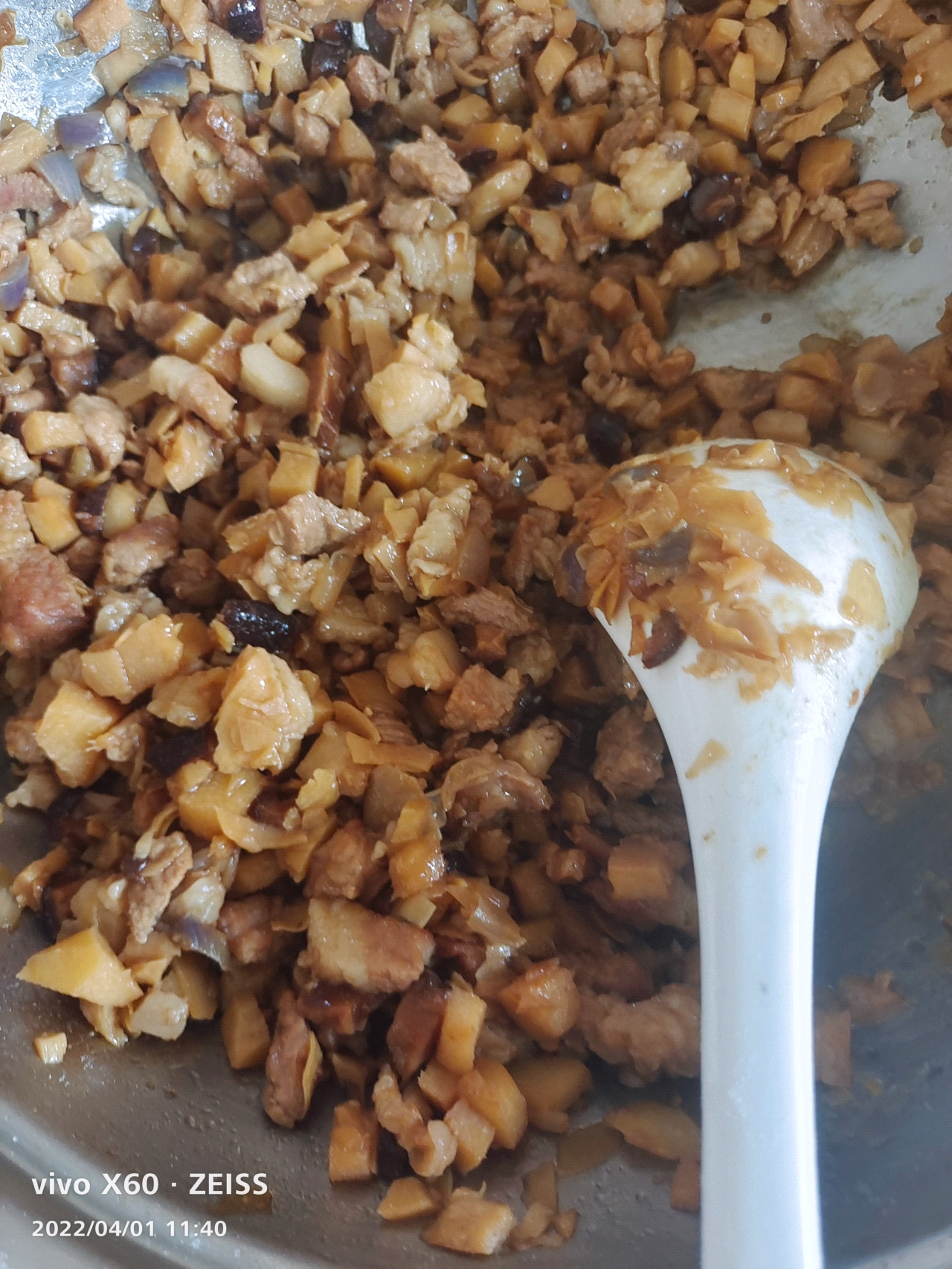 超好吃的笋丁酱肉包！