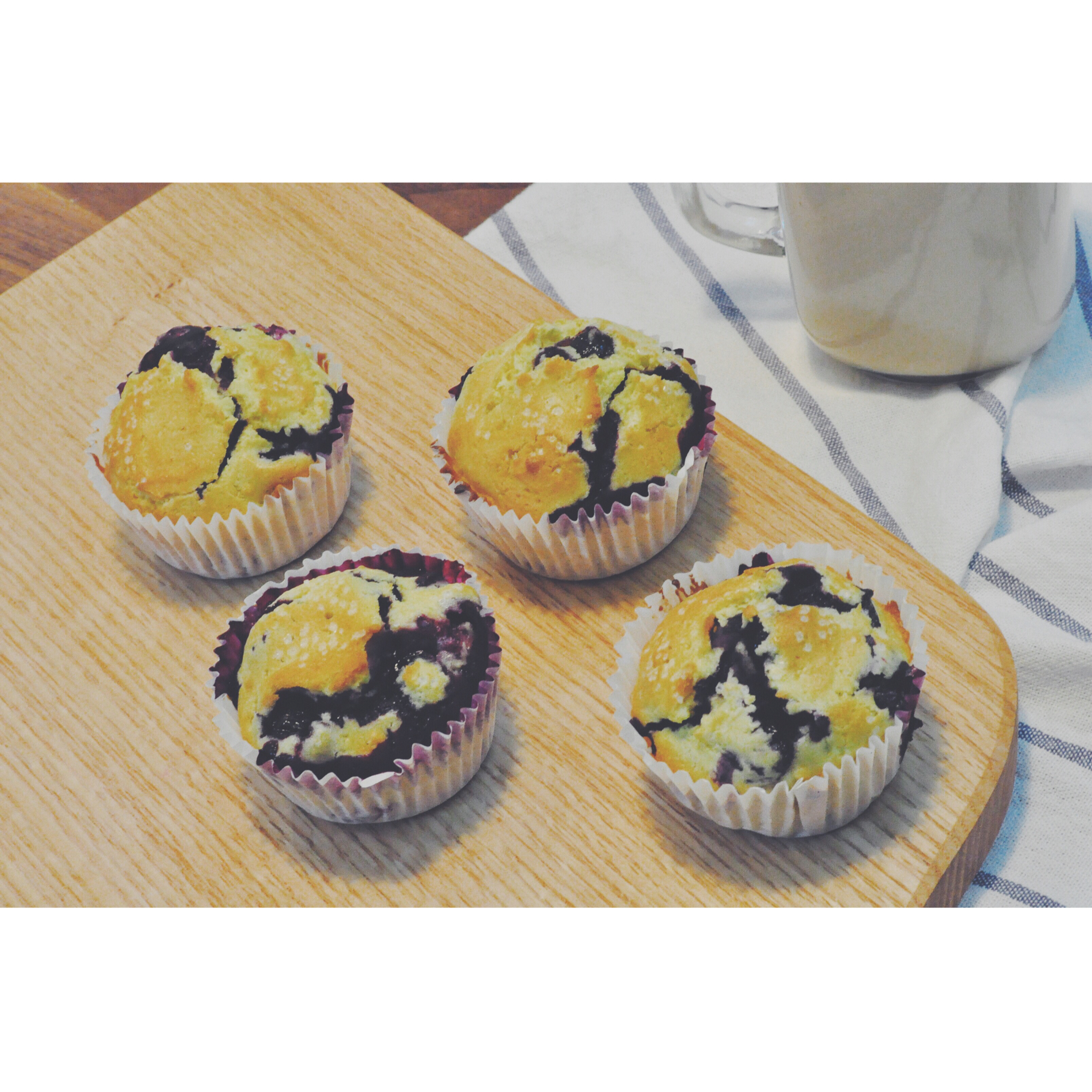 蓝莓玛芬蛋糕 Blueberry Muffin