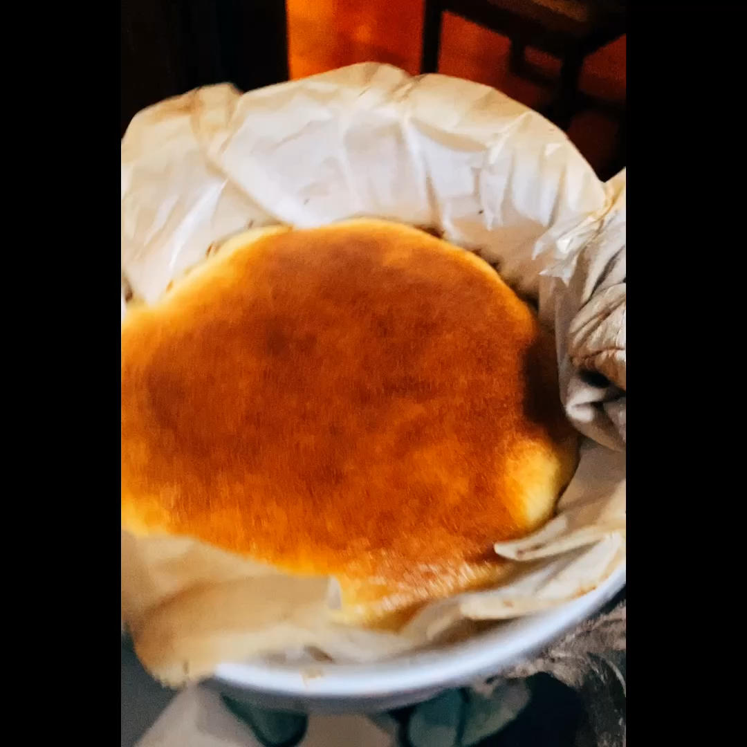 巴斯克芝士蛋糕『最简单的蛋糕』零失败🔥芝士控