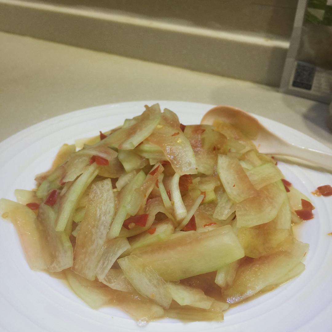 酸辣西瓜皮