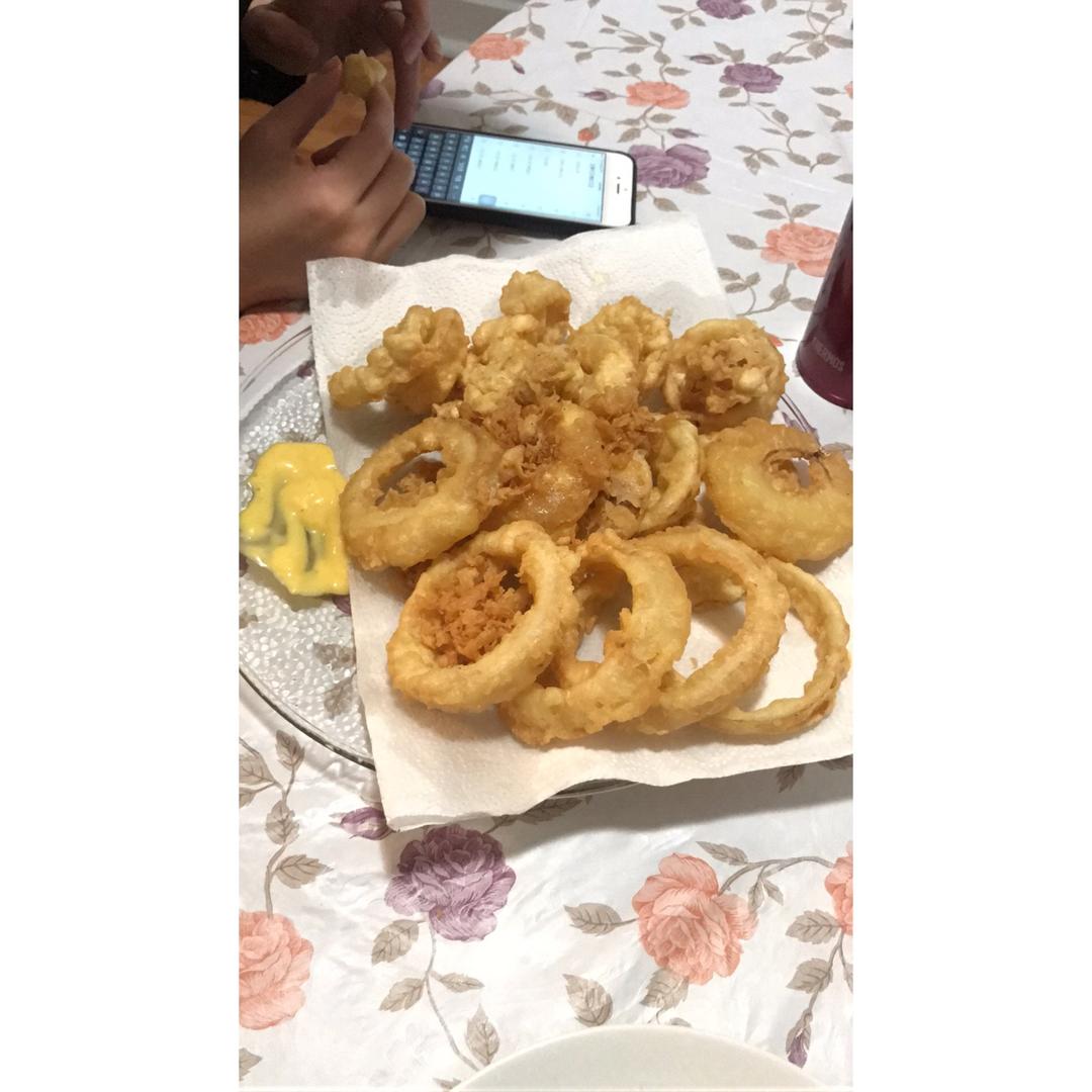炸洋葱圈