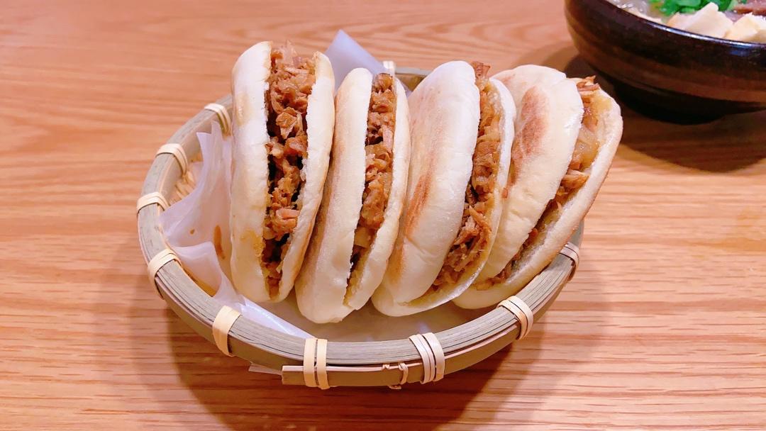 肉夹馍(白吉馍的制作)