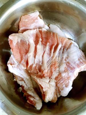 蜜汁叉烧猪颈肉的做法 步骤1