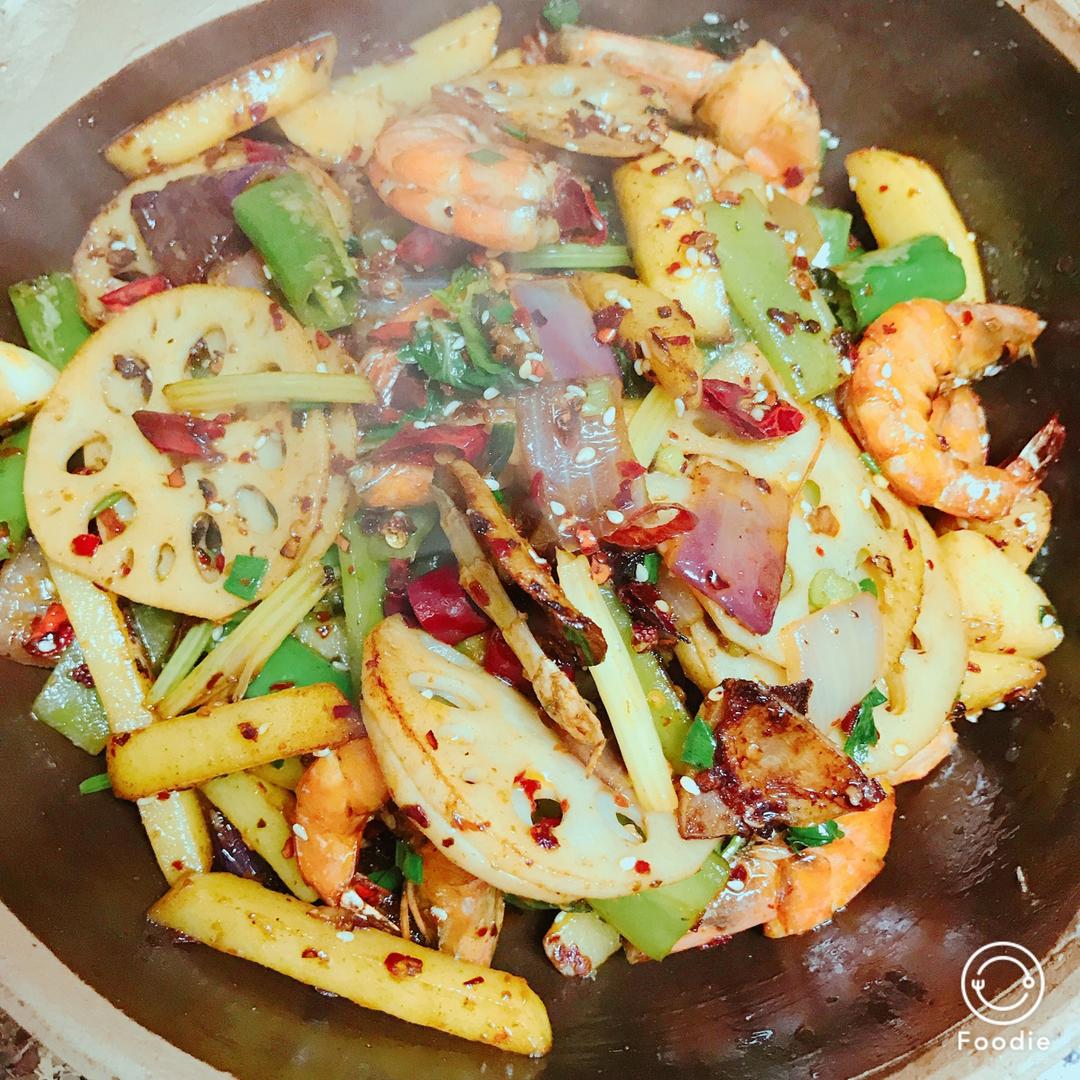 干锅虾虾（最详细的图文解说）