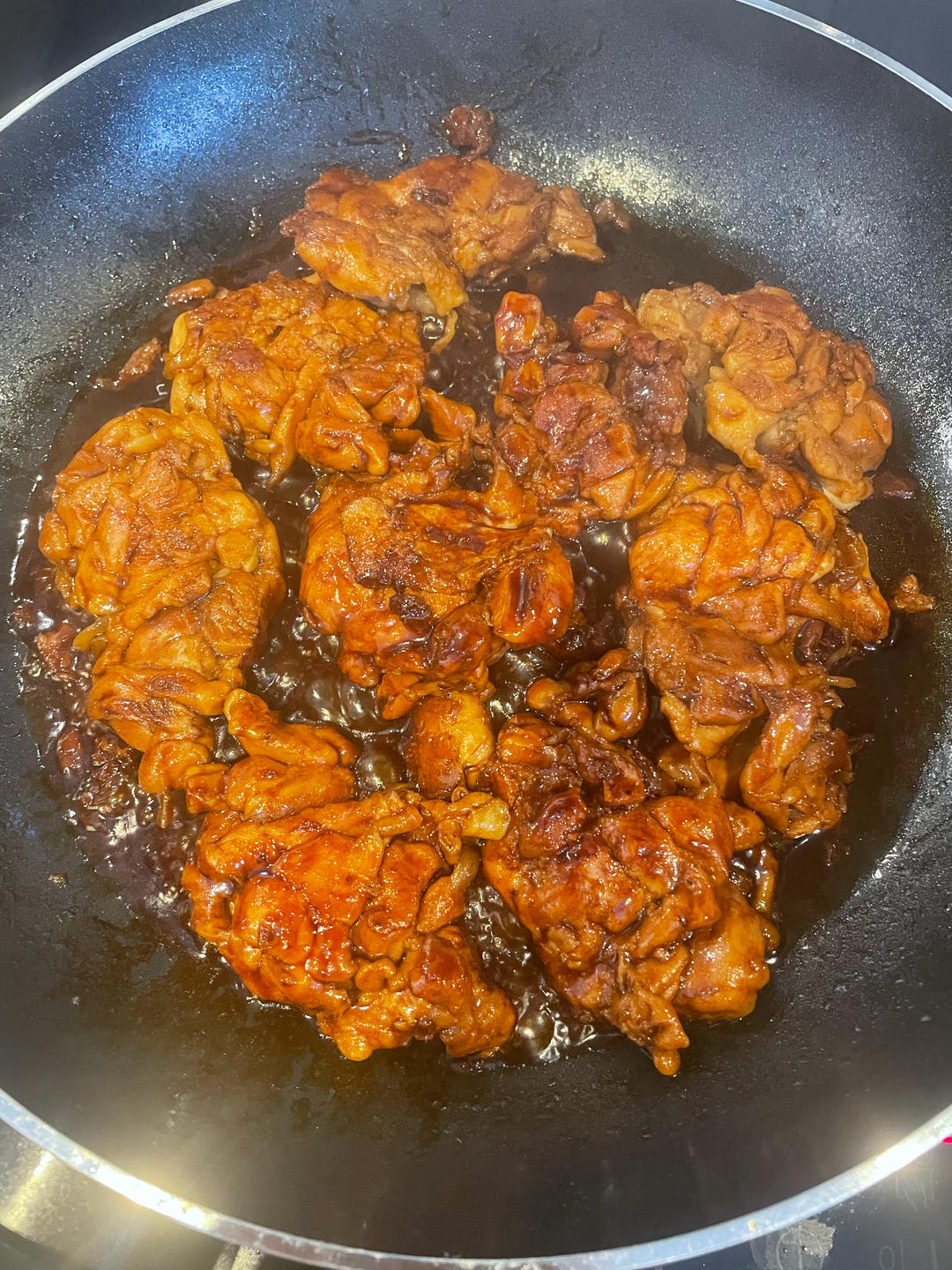 不放一滴油的照烧鸡腿饭