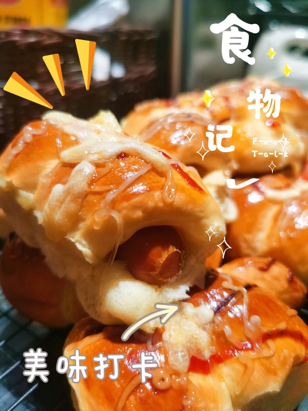 汤种牛奶面包卷