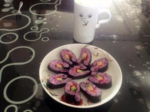 紫薯寿司的做法 步骤1