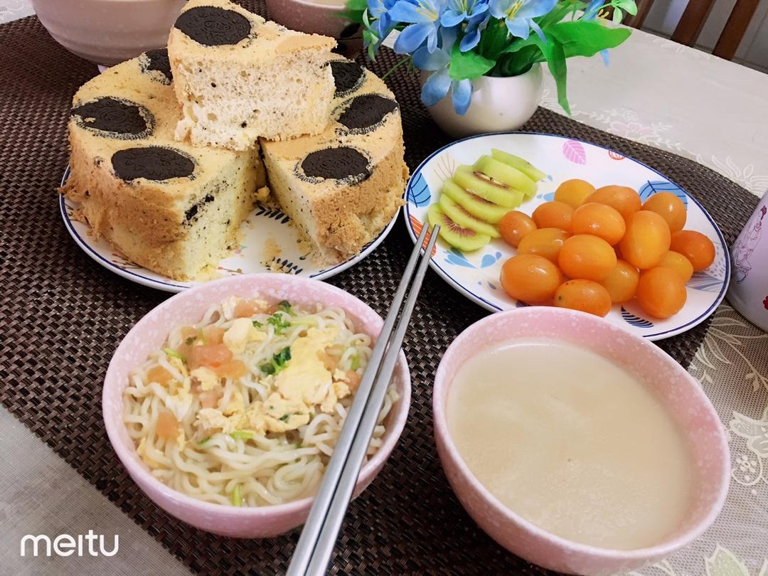 奥利奥戚风蛋糕