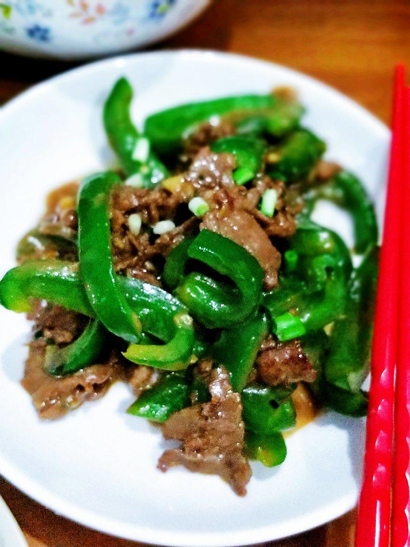青椒炒牛肉