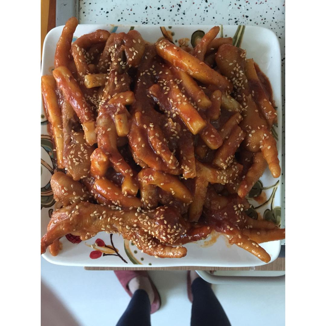 韩式辣鸡爪