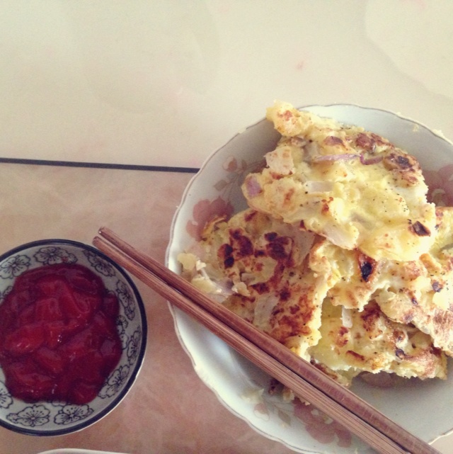 土豆泥蛋饼