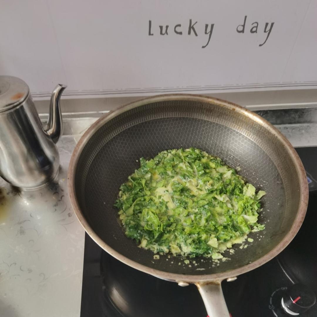 生菜鸡蛋饼