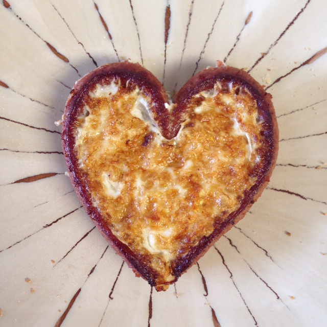 瀛津做的心形煎鸡蛋