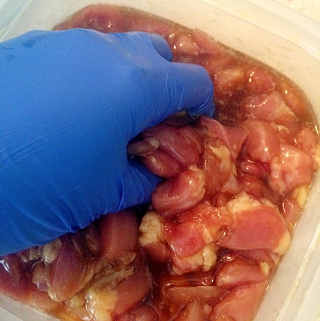 labrador版姜汁鸡肉盖饭