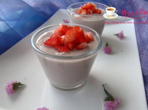 草莓椰香芋泥的做法