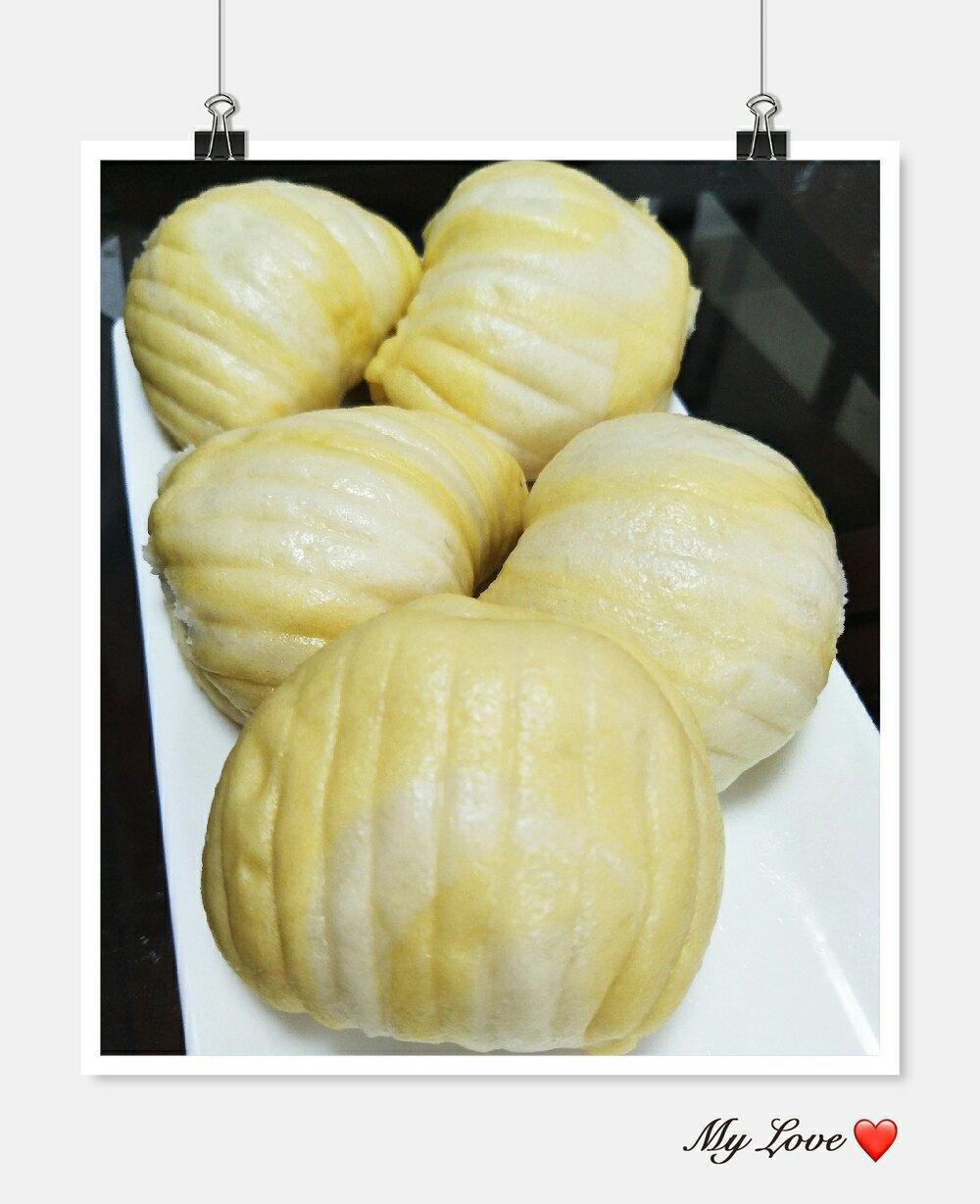 太斑斓贝壳豆沙包