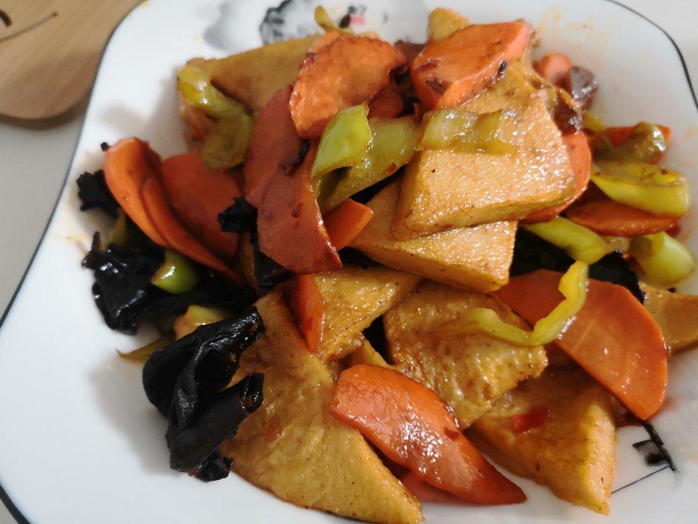 小炒千叶豆腐