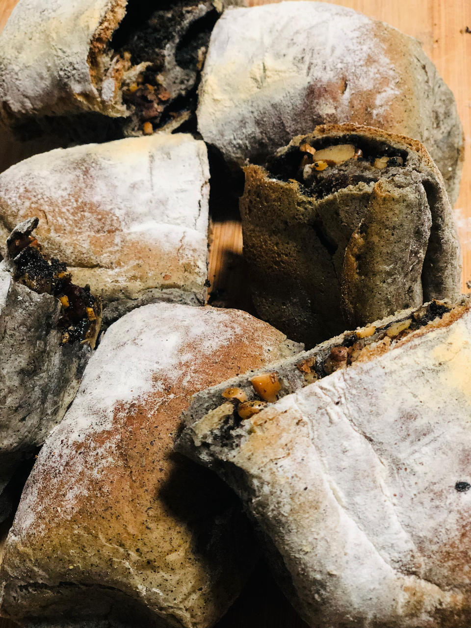 黑谷物核果（中种法）——仿85度C，满口的芝麻核桃香