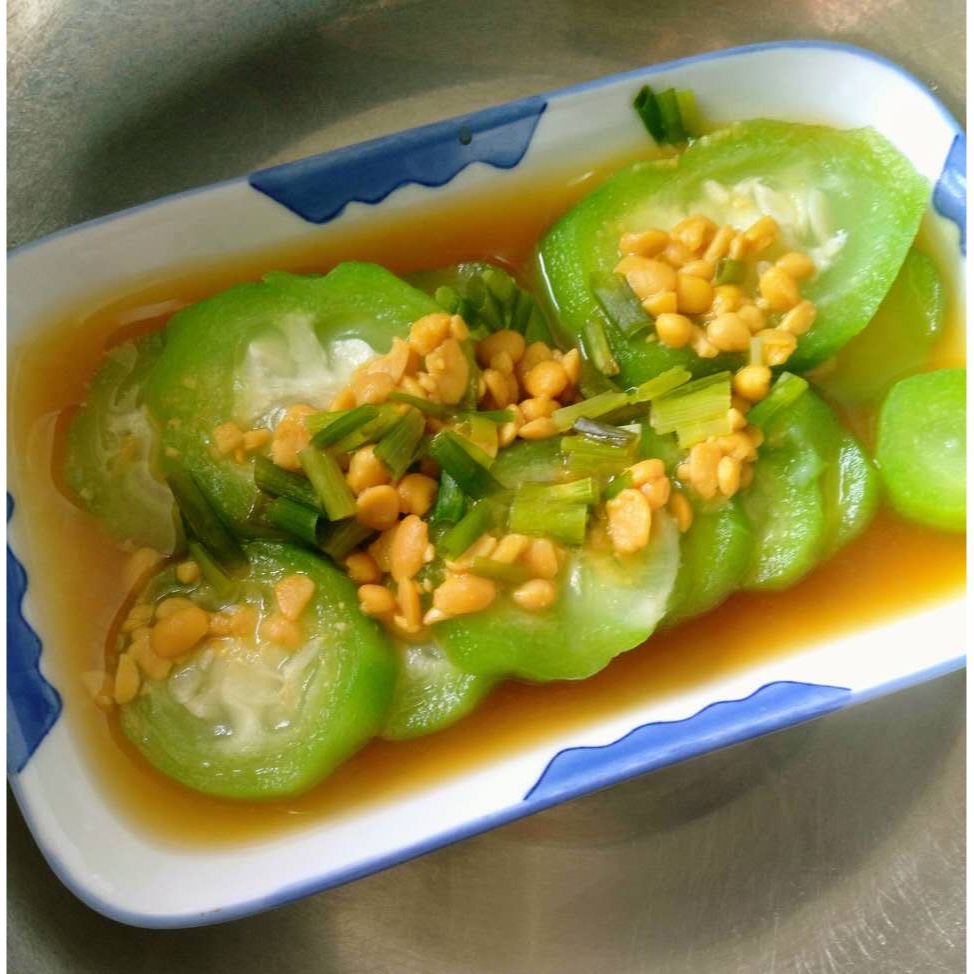 蒜蓉蒸丝瓜