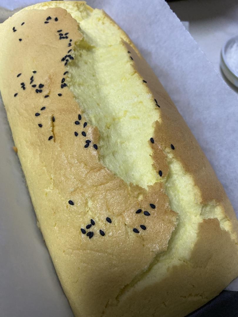 8寸圆形模具的古早蛋糕，完美方子！