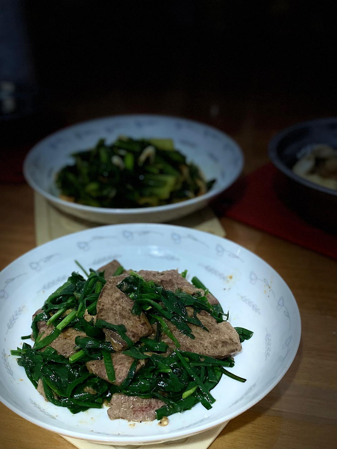 韭菜炒猪肝 下饭菜