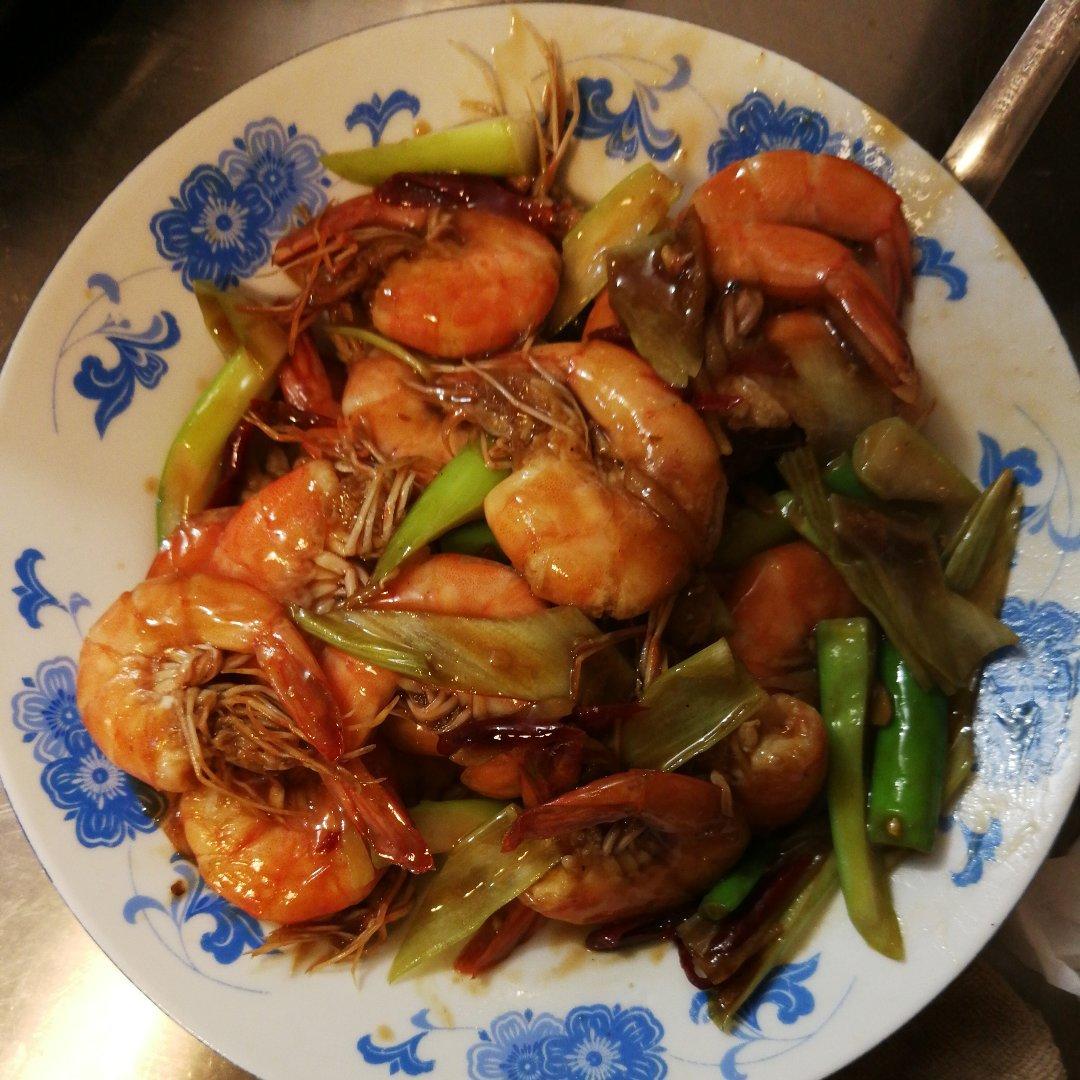 炒虾