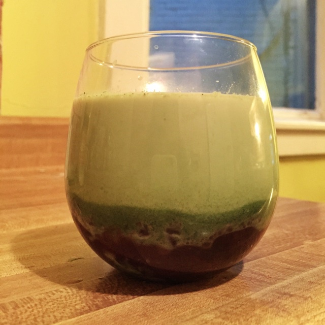 成熟口味抹茶拿铁