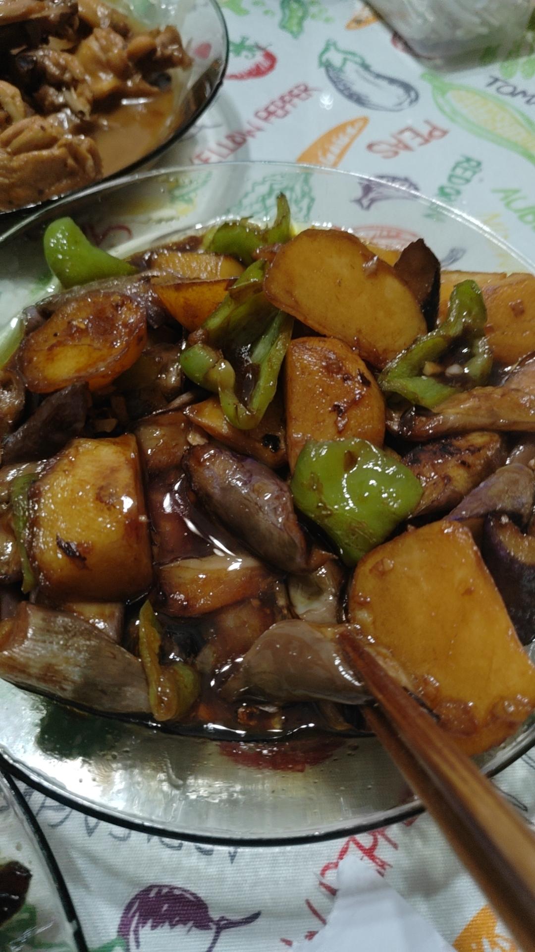 超下饭家常地三鲜