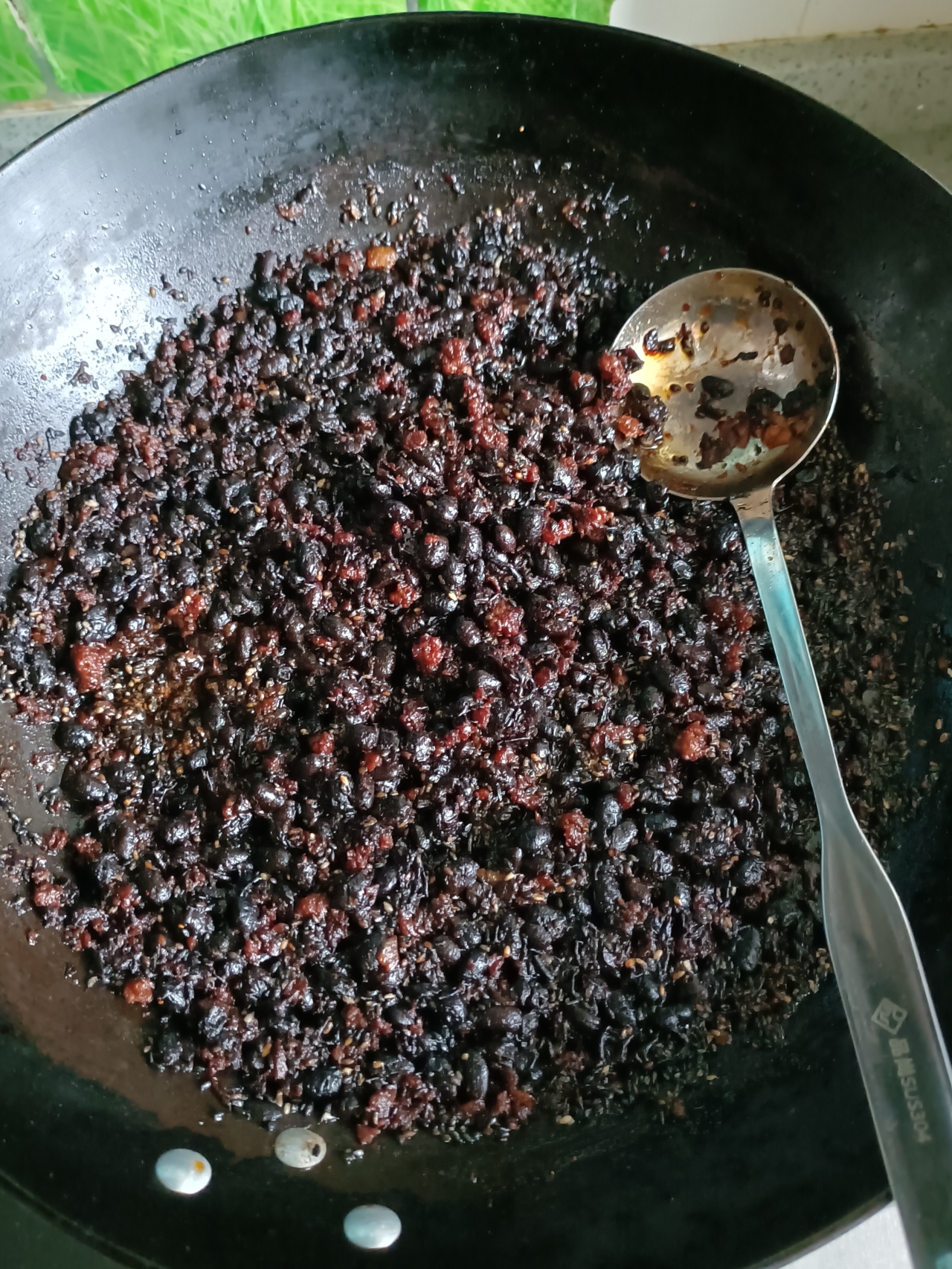 豪放派牛肉酱（牛肉，豆豉，辣椒油）的做法