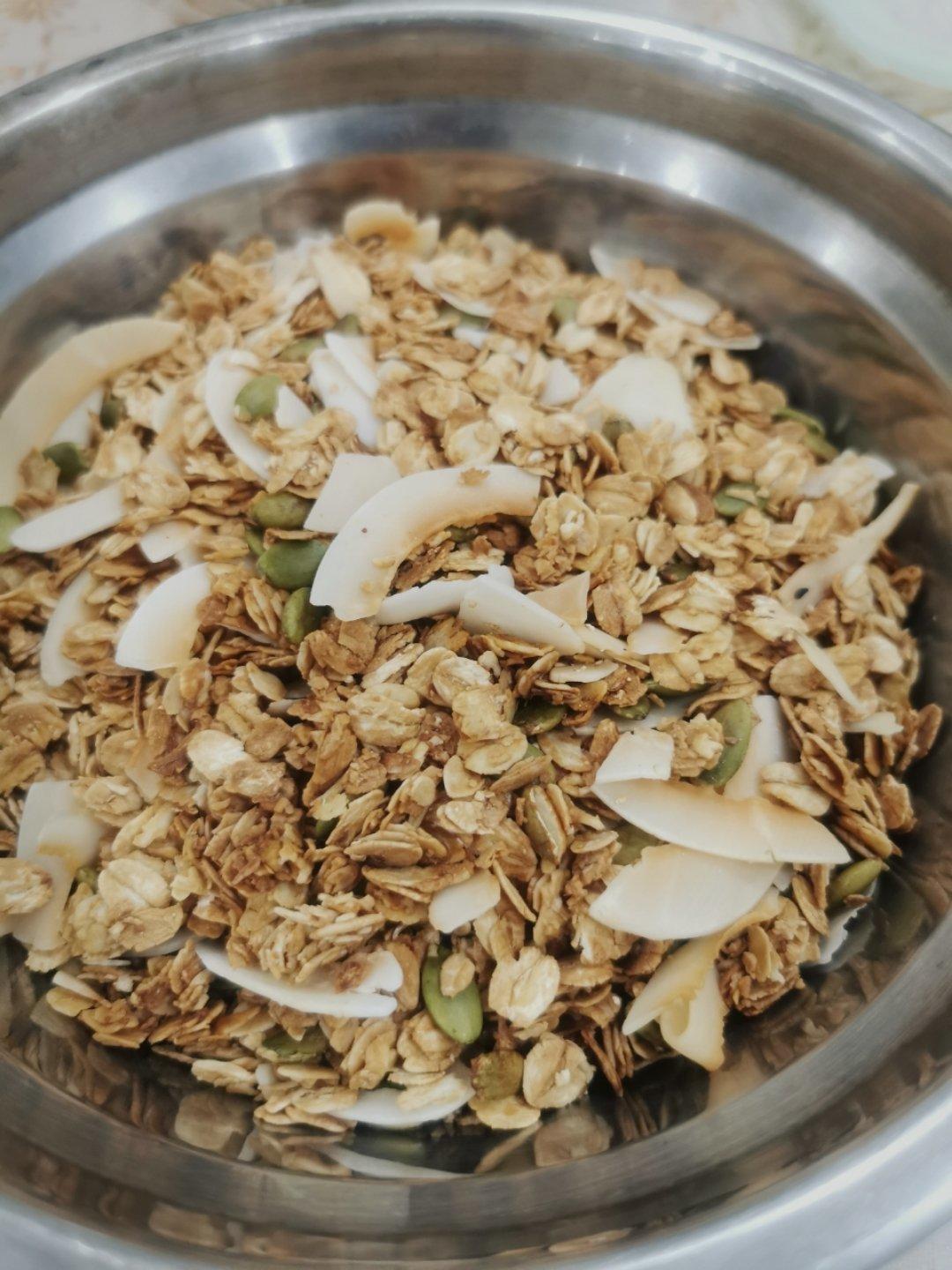 烤燕麦片（少油少糖低脂低卡超健康）