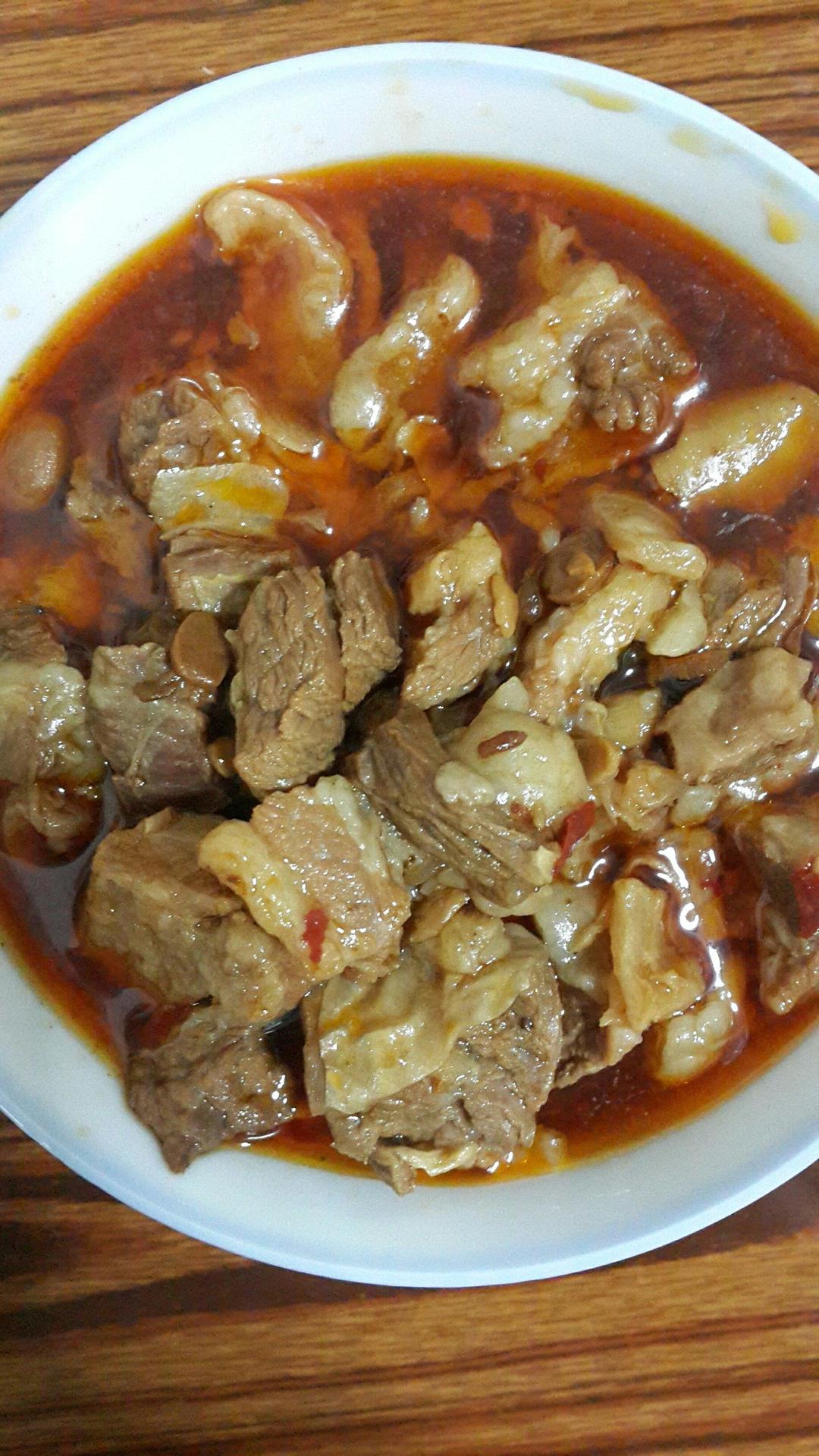 红烧牛肉电饭煲版