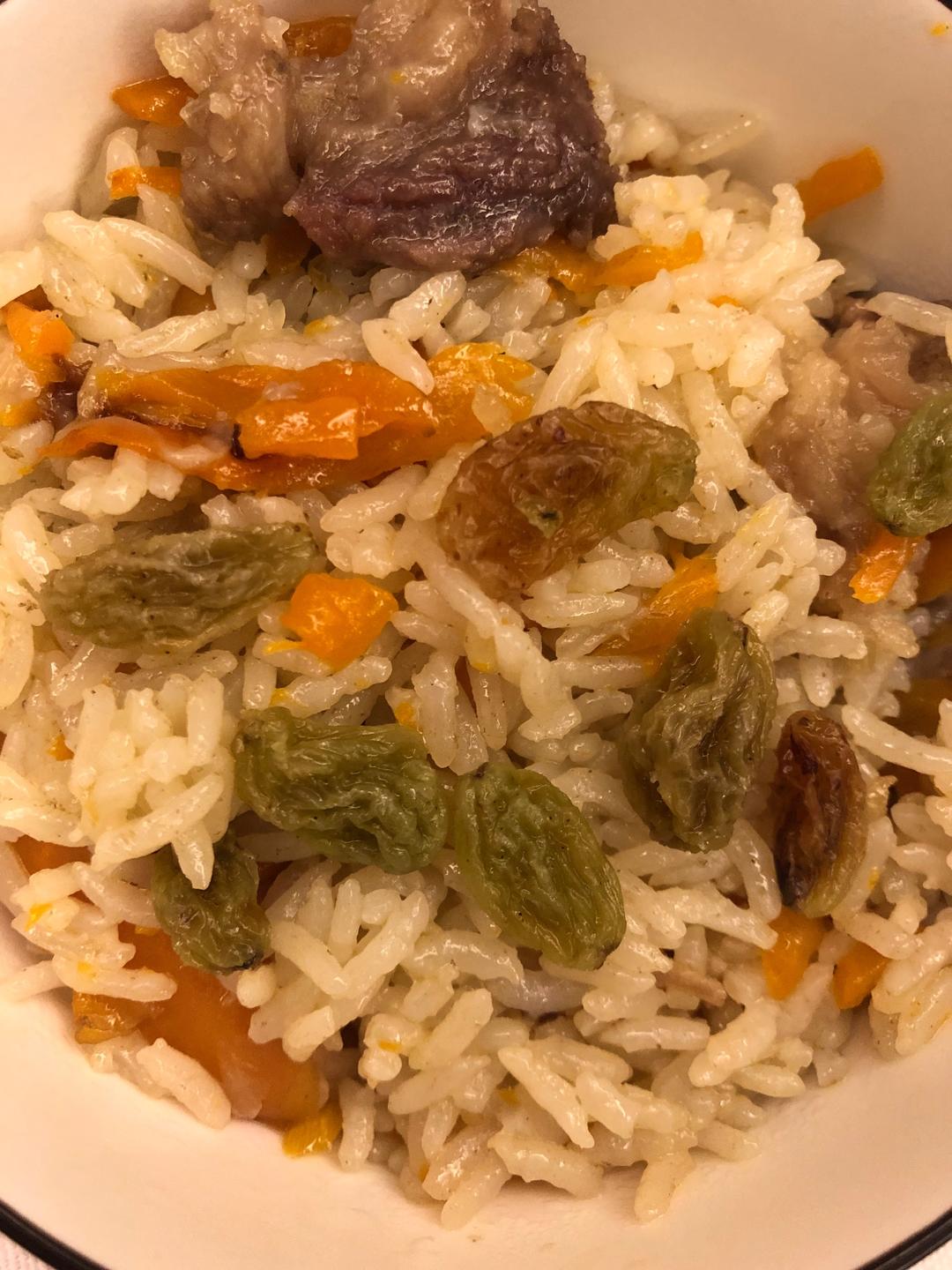 超级简单羊肉抓饭