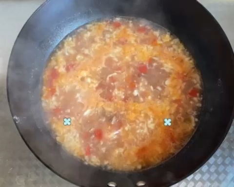 一口气能喝五碗的！                      西红柿🍅疙瘩汤                               🥣超美味好喝！的做法