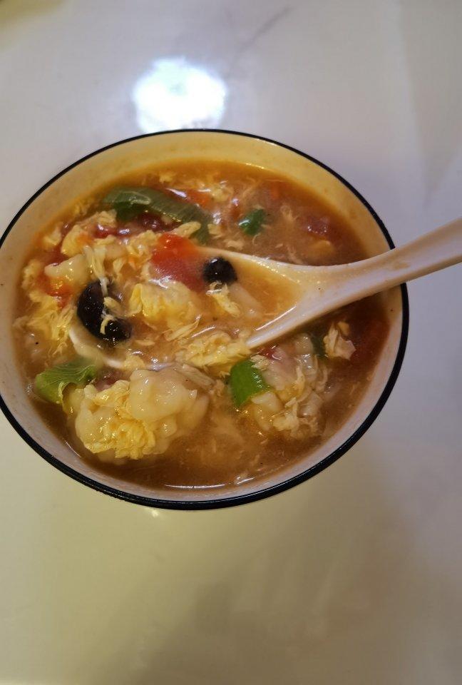 番茄虾仁疙瘩汤这样做太好吃了！