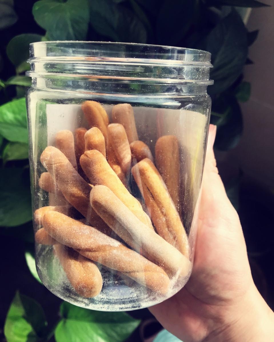 无油无糖宝宝磨牙棒饼干(硬性饼干)