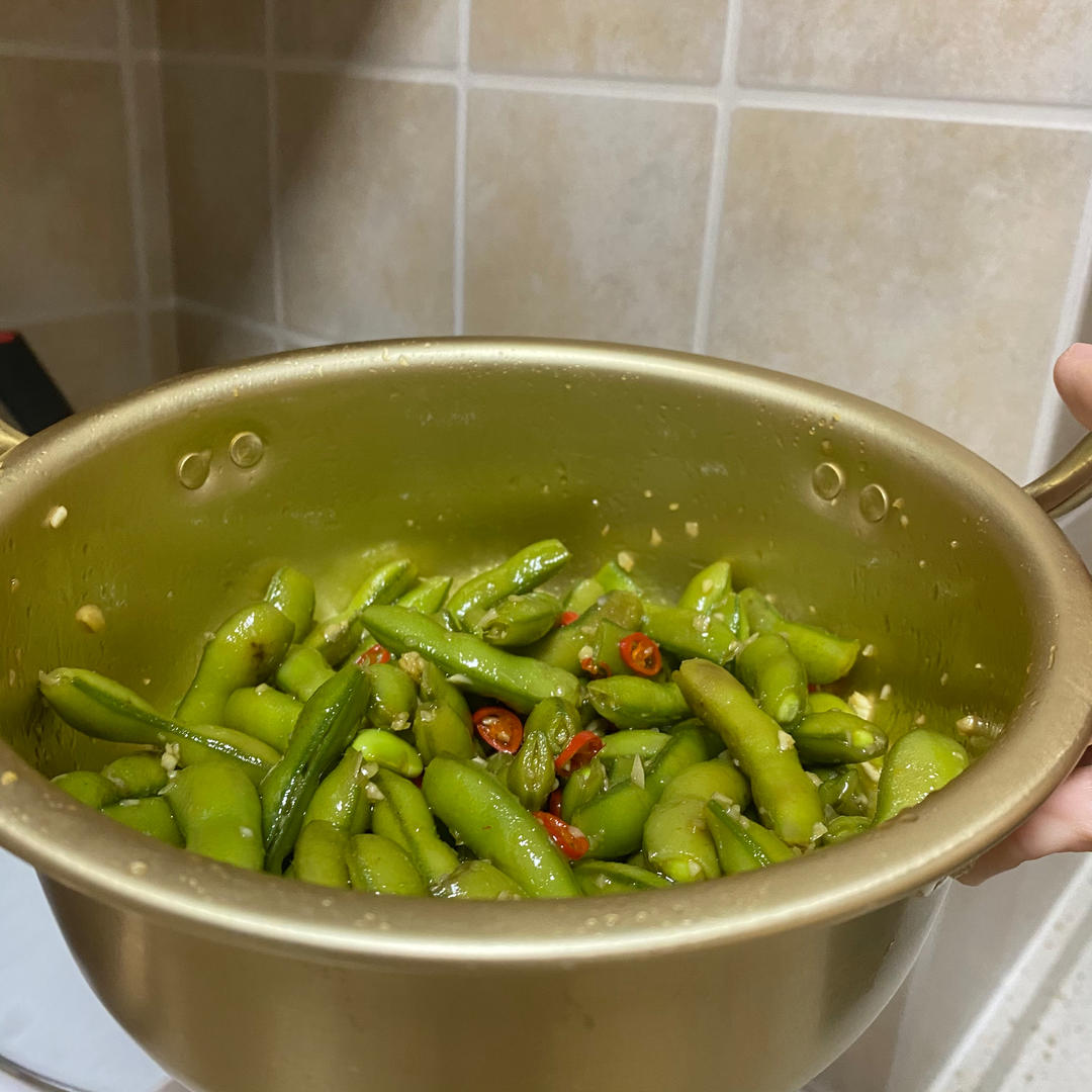 15-20分钟搞定的盐水毛豆