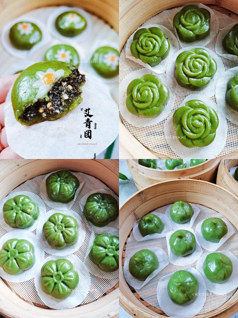 如何做出碧绿没有苦味的“艾青团”的做法