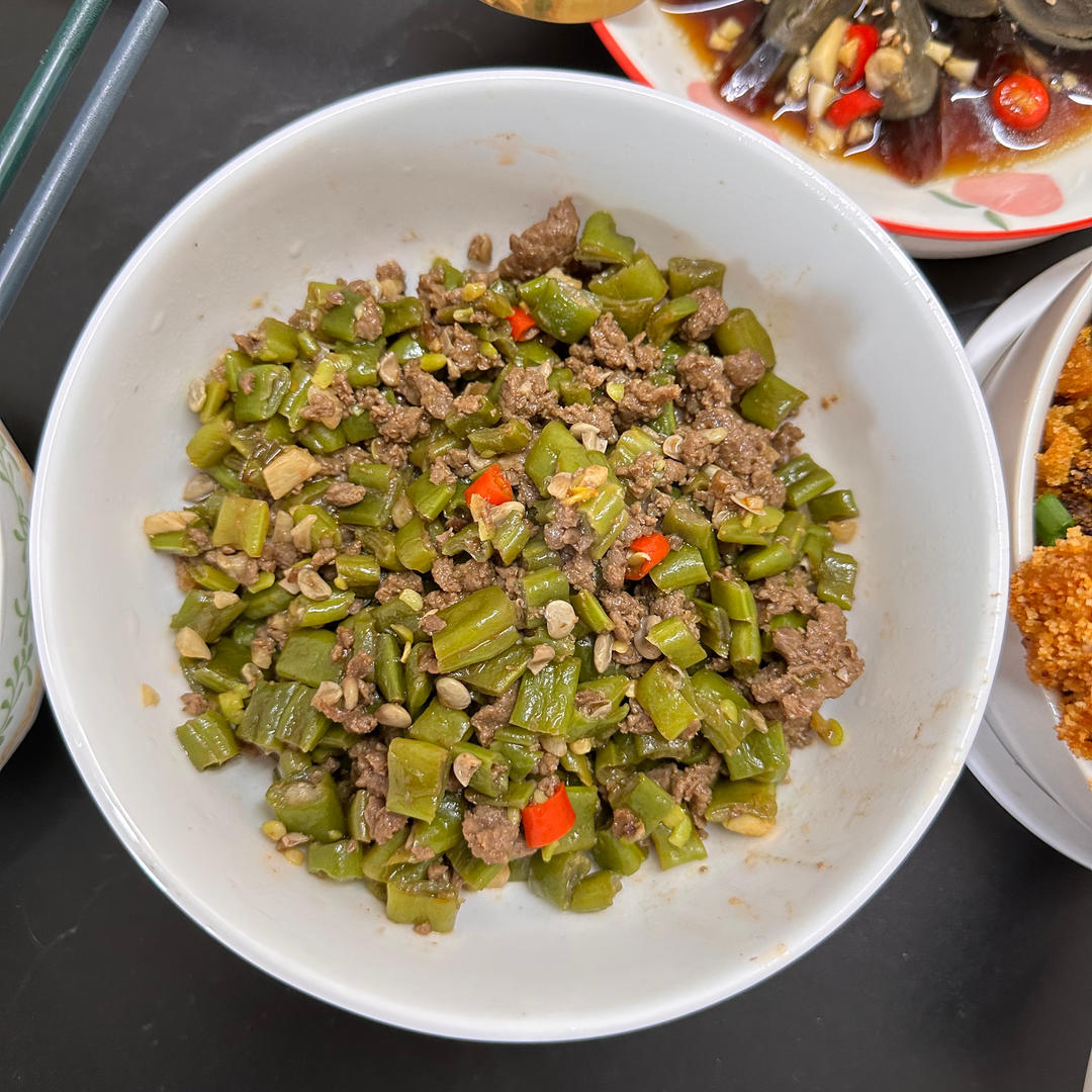补钙神器——豆角炒肉！超下饭