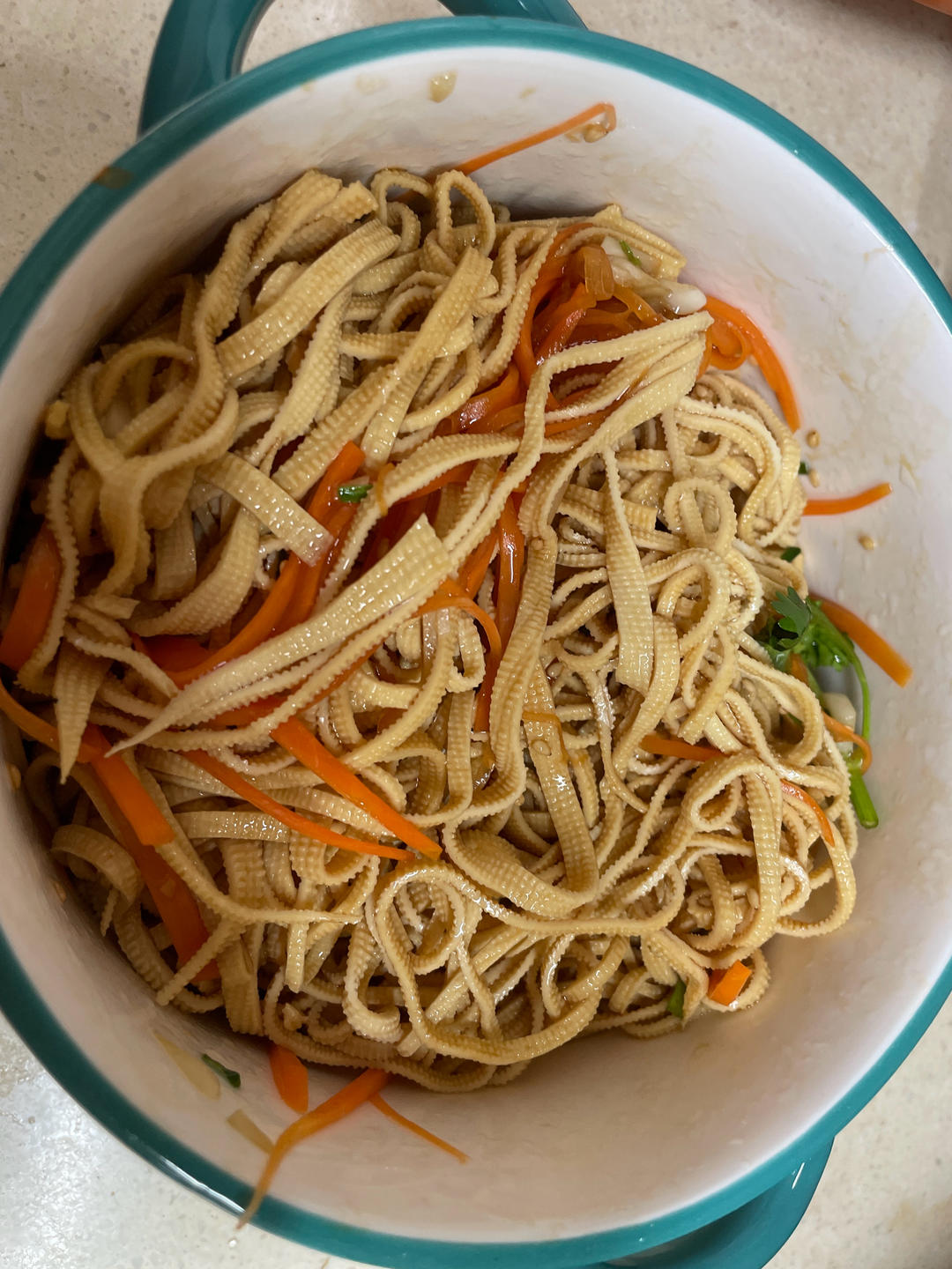 凉拌千张丝