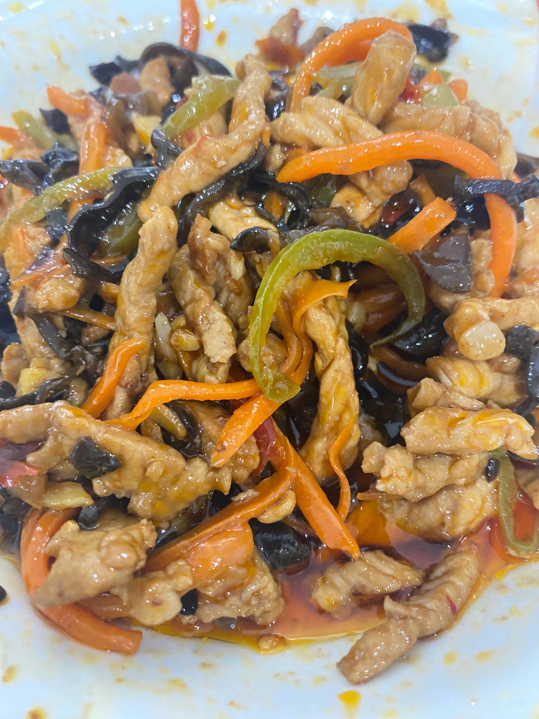 超级下饭鱼香肉丝（不辣版）