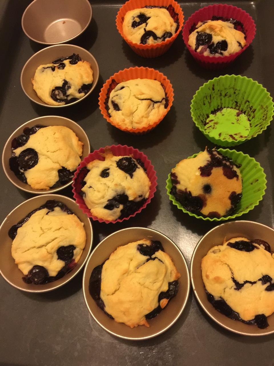 蓝莓玛芬蛋糕 Blueberry Muffin