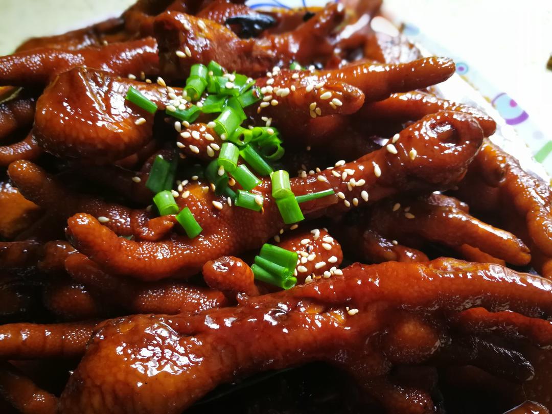 晨悦0709 y做的卤鸡脚