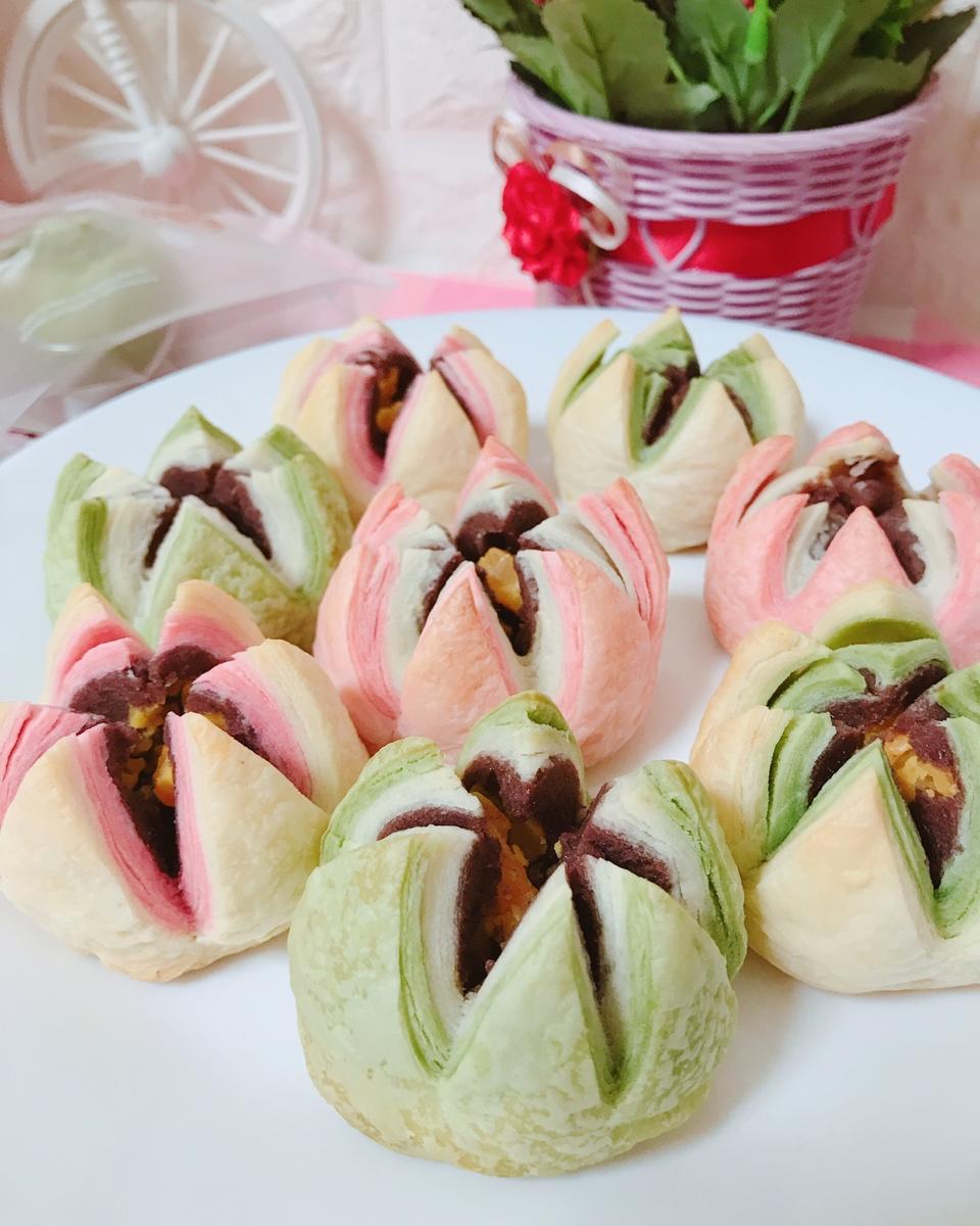 零食 荷花酥 星雨烘焙做的荷花酥 高筋面粉(油皮)