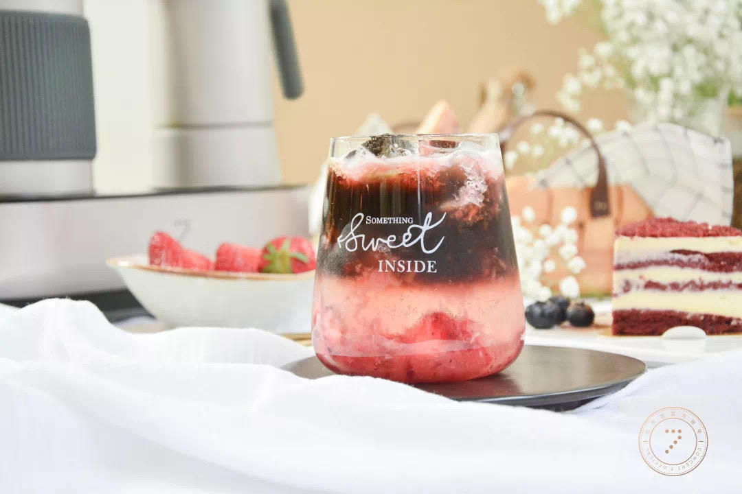 草莓粉粉咖啡，美好胜过初恋的做法